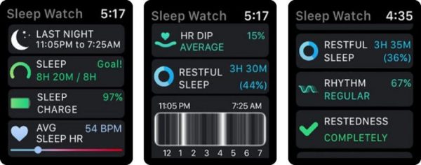 Những ứng dụng tốt nhất cho Apple Watch, bạn không thể bỏ qua 14 Sleep Watch sẽ tự động theo dõi quá trình ngủ của bạn